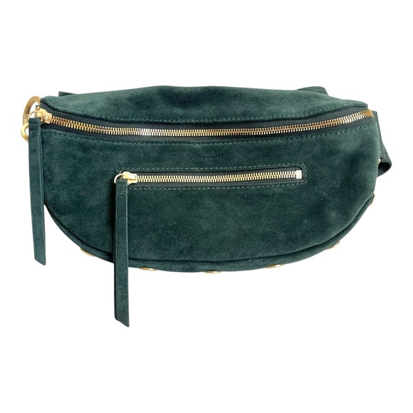 Hammitt Green Crossbody Bag with Gold Accents - Picture 2 of 9